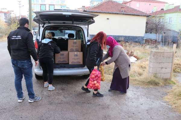 Aksaray Belediyesinden 50 bin aileye yardım 