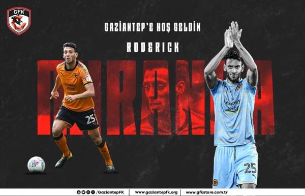 Roderick Miranda Gaziantep FK'da
