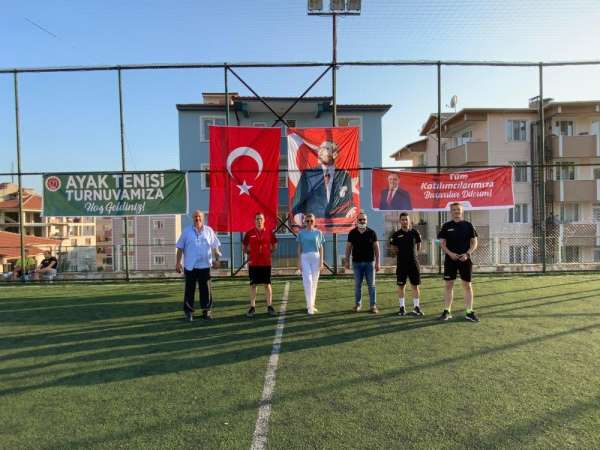 Bilecik Belediyesi Ayak Tenisi Turnuvası' etkinliği başladı 