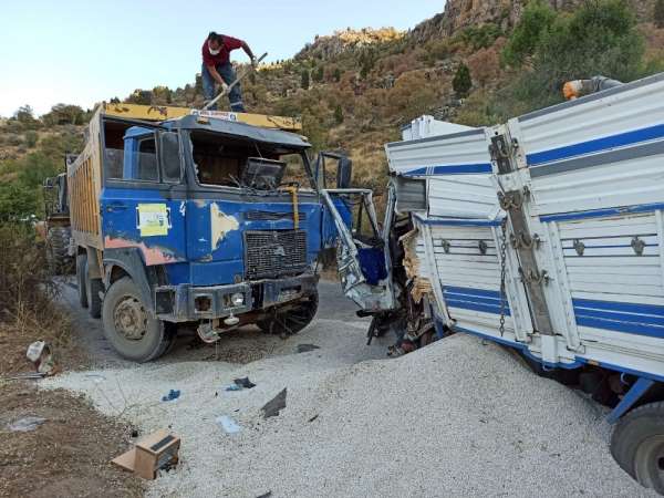 Konya'da trafik kazası: 1 ölü, 1 yaralı 