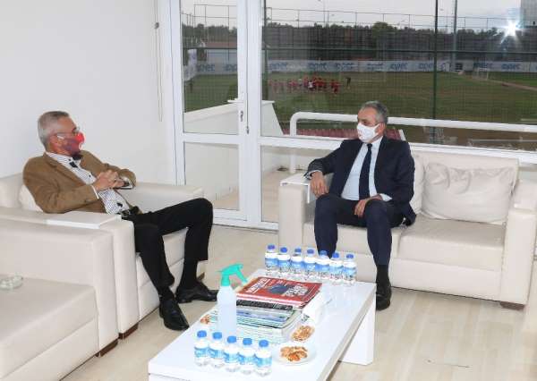 Başkanlardan Antalyaspor'a destek ziyareti 