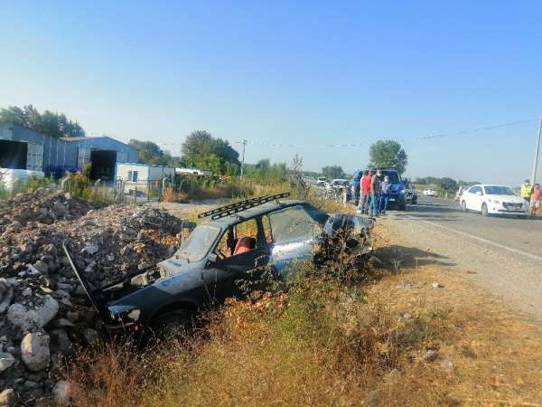 Çanakkale'de trafik kazası: 1 yaralı 