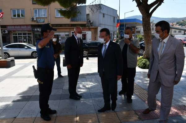 Aydın Valisi Hüseyin Aksoy'dan Kaymakamlık ve Belediye ziyareti 