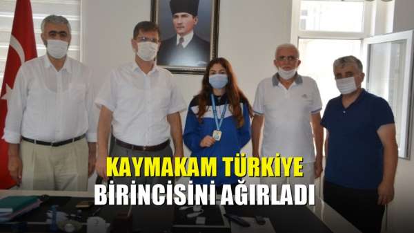 Kaymakam Türkiye birincisini ağırladı 