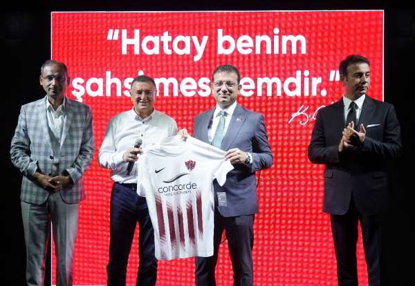 Hatayspor'a destek gecesi yapıldı 