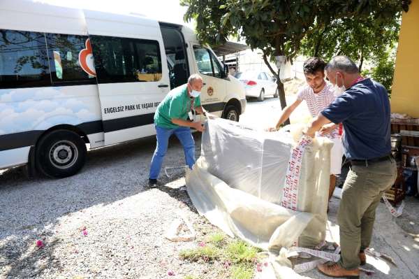 Alanya Belediyesinden dar gelirli ailelere destek 