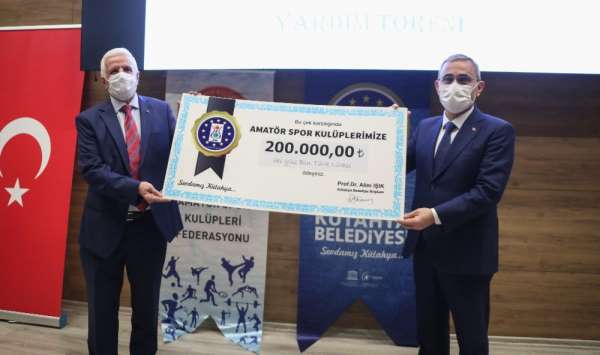 Belediyeden amatör spora destek