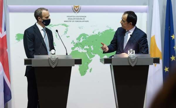 İngiltere Dışişleri Bakanı Raab: 'Kıbrıs sorunun çözülmesine yardımcı olmada rol