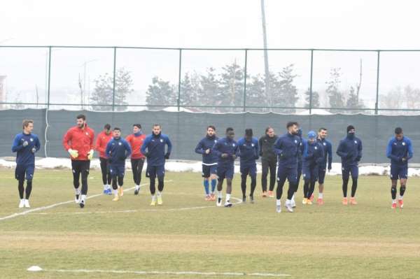 BB Erzurumspor, Kayserispor maçı hazırlıklarını sürdürdü 