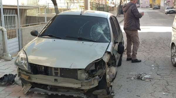 Uşak'ta trafik kazası; 1 yaralı