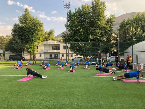 Talasgücü sezonun ilk idmanını yaptı 