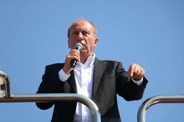 Muharrem İnce memleket hareketini Sivas'ta başlattı 