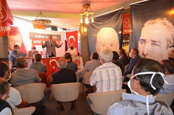 MHP Hınıs ve Uzundere ilçe kongreleri yapıldı 