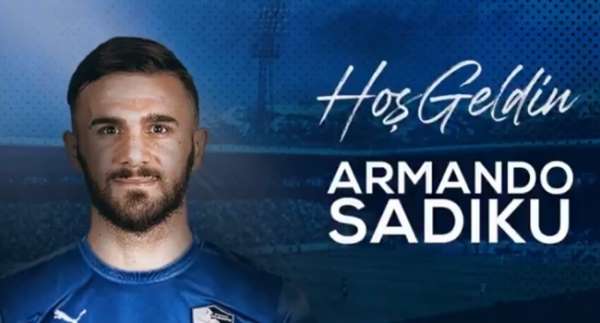 BB Erzurumspor, Armando Sadiku'yu renklerine bağladı 