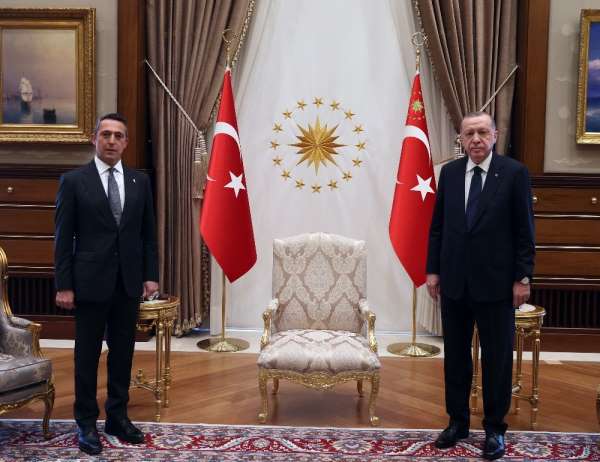 Cumhurbaşkanı Erdoğan, Ali Koç'u kabul etti 