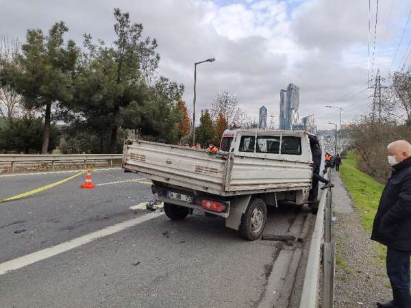 Kağıthane'de feci kaza: 1 ölü