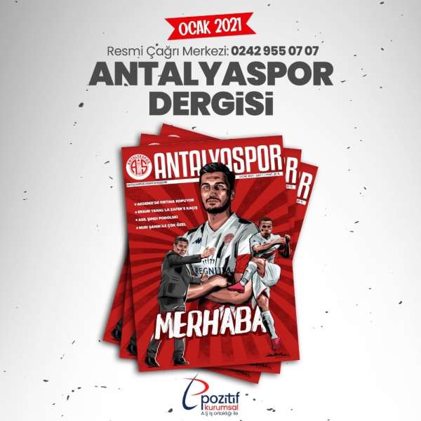 Antalyaspor Dergisi yayın hayatına başlıyor 