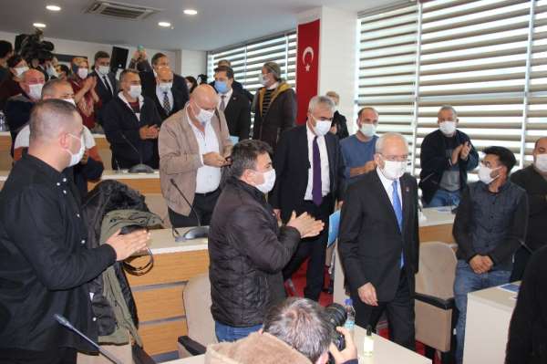 Kılıçdaroğlu, apartman görevlileri ile bir araya geldi 