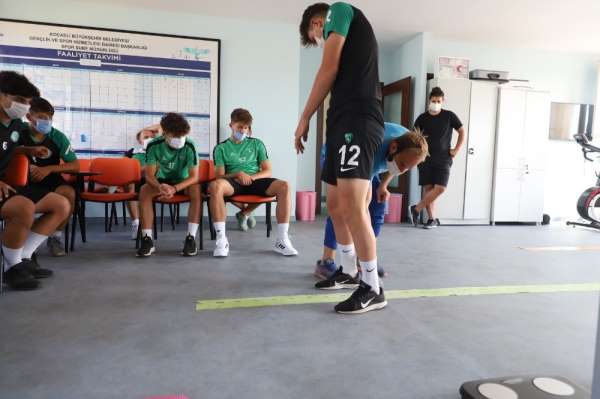 Kocaelispor U19 performans ölçümleri SPORTAM'da 