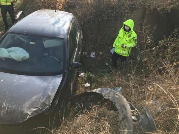 Trafik kazası 5 yaralı 