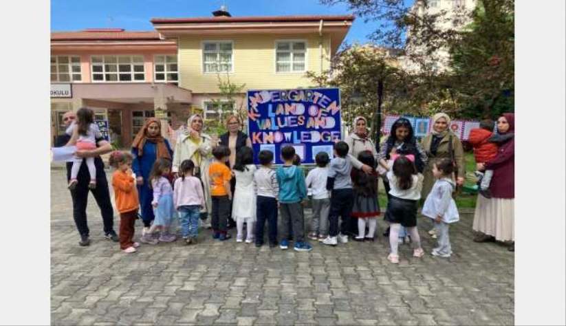 Çukurçayır Anaokulu e-twining proje sergisine ilgi