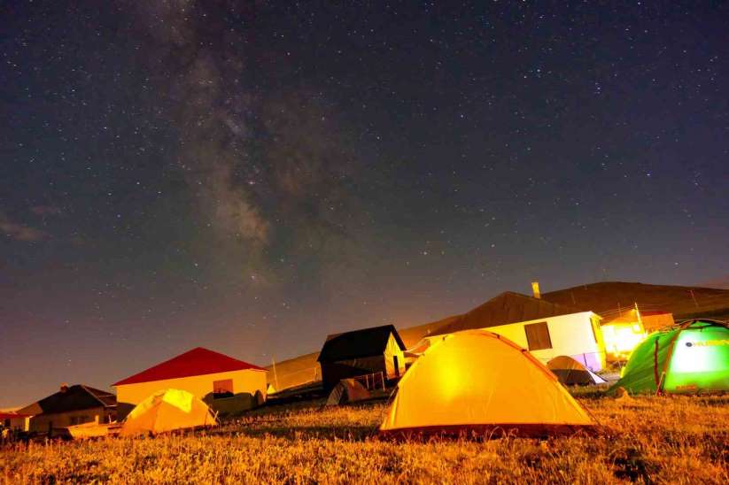 Gümüşhaneli dağcılar yılın ilk kampını Büyükyayla'da gerçekleştirdi