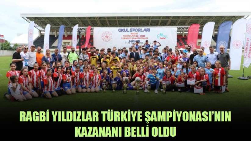Ragbi Yıldızlar Türkiye Şampiyonası'nın kazananı belli oldu