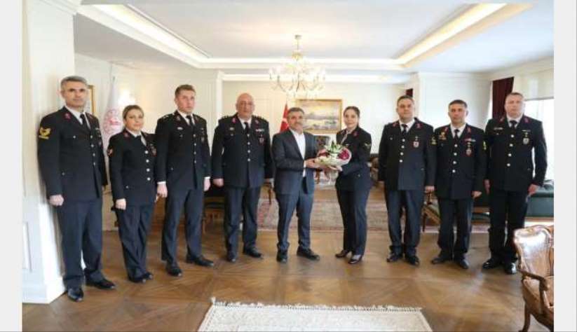 Vali Atay, Jandarma'nın kuruluşunun 184. yıldönümünü kutladı