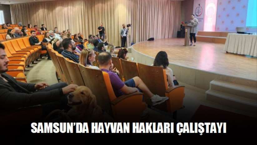 Samsun'da Hayvan Hakları Çalıştayı