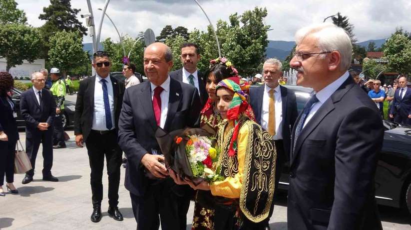 KKTC Cumhurbaşkanı Ersin Tatar Bolu'da