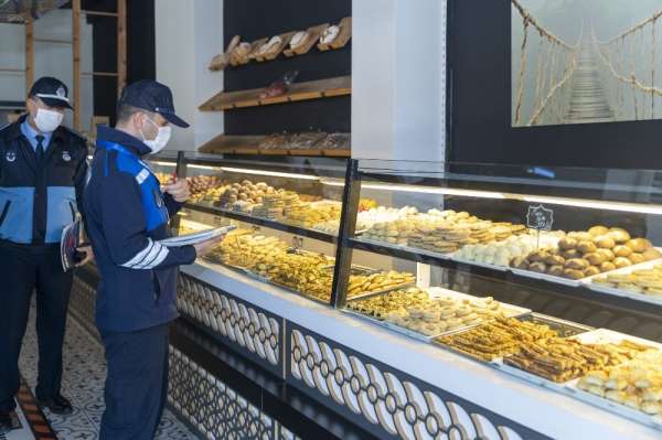 Büyükşehir Belediyesi zabıtasından gıda işletmelerine denetim 