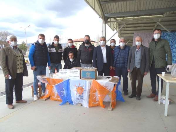 Belediye ve AK Parti Gençlik Kolları'ndan vatandaşlara HES kodu desteği 