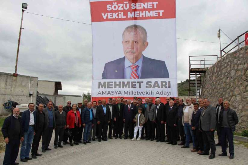 Mehmet Sarı: "Geleceği aydınlık bir Amasya hazırlıyoruz"