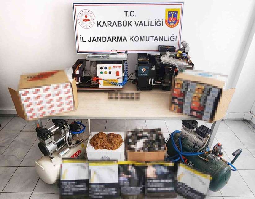 Karabük'te kaçakçılık operasyonu: 2 gözaltı