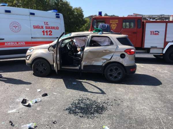 Zonguldak'ta trafik kazası: 4 yaralı 