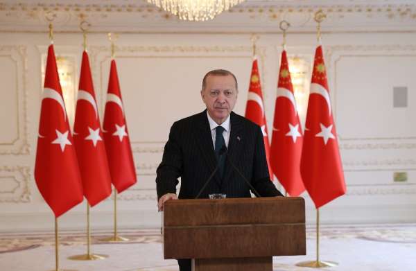 Cumhurbaşkanı Erdoğan: 'Bizim siyasetimiz, hizmet etme siyasetidir' 