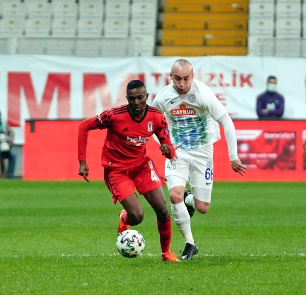 Ziraat Türkiye Kupası: Beşiktaş: 0 - Çaykur Rizespor: 0 (Maç devam ediyor) 