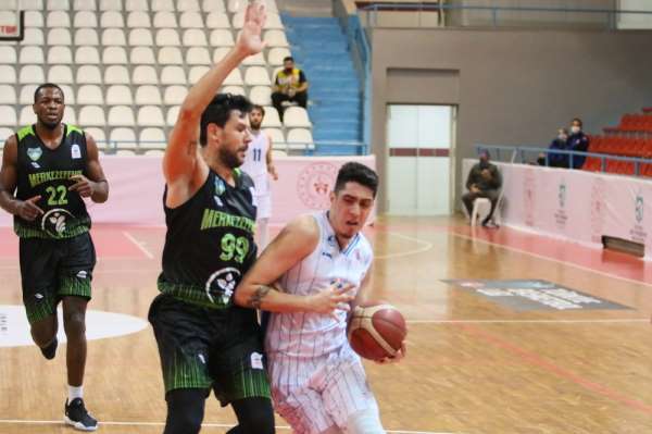 Erkekler Basketbol 1. Ligi: Kocaeli BŞB Kağıtspor: 72 - Denizli Basket: 91 