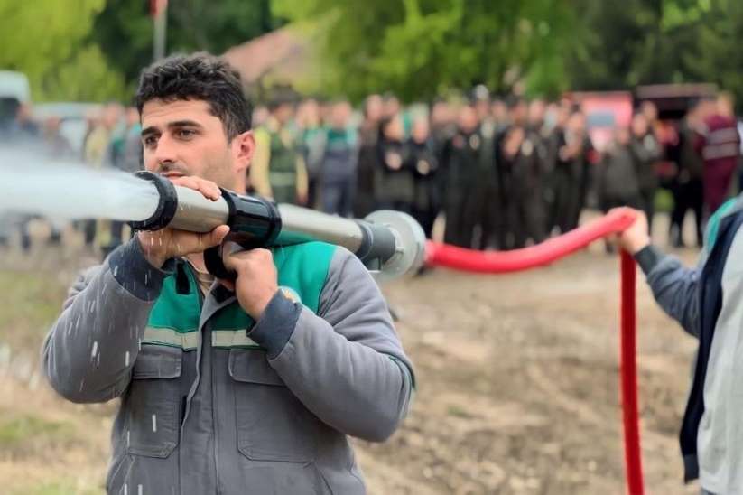 Akçakoca'da orman yangınlarına karşı eğitim