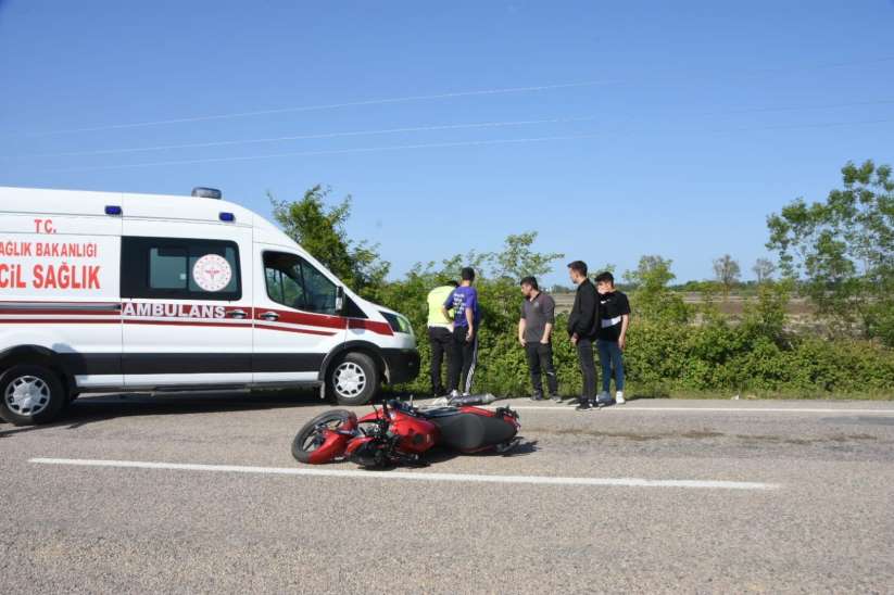 Sinop'ta trafik kazası: 2 yaralı
