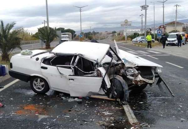 Aydın'da trafik kazası: 1 yaralı 