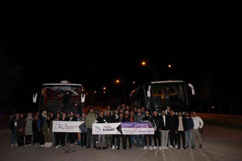 TOGÜ öğrencileri TUSAŞ'ı gezdiler, TOGG'u incelediler