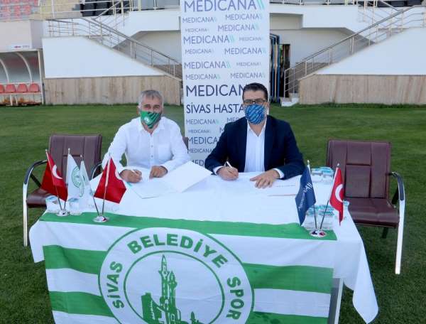 Sivas Belediyespor'un sağlık sponsoru Medicana Hastanesi oldu - Sivas haber