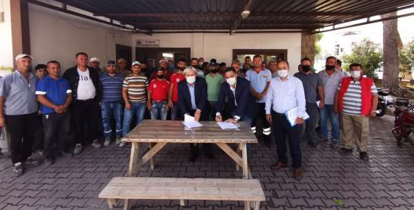 Osmaneli Belediyesi bünyesindeki şirket çalışanları Toplu İş Sözleşmesi imzaladı - Bilecik haber