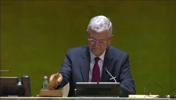 Volkan Bozkır, BM Genel Kurulu Başkanlığı görevini devraldı - Brüksel haber