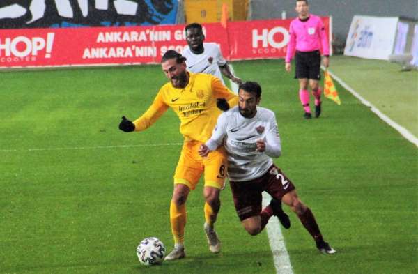 Süper Lig: MKE Ankaragücü: 0 - A. Hatayspor: 0 (İlk yarı) 