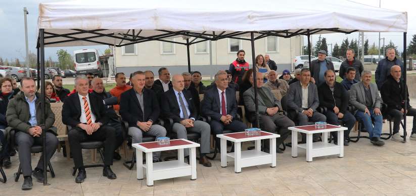 Bafra’da Üreticiye Ayçiçeği ve Kuru Fasulye Tohumu Teslim Töreni Yapıldı