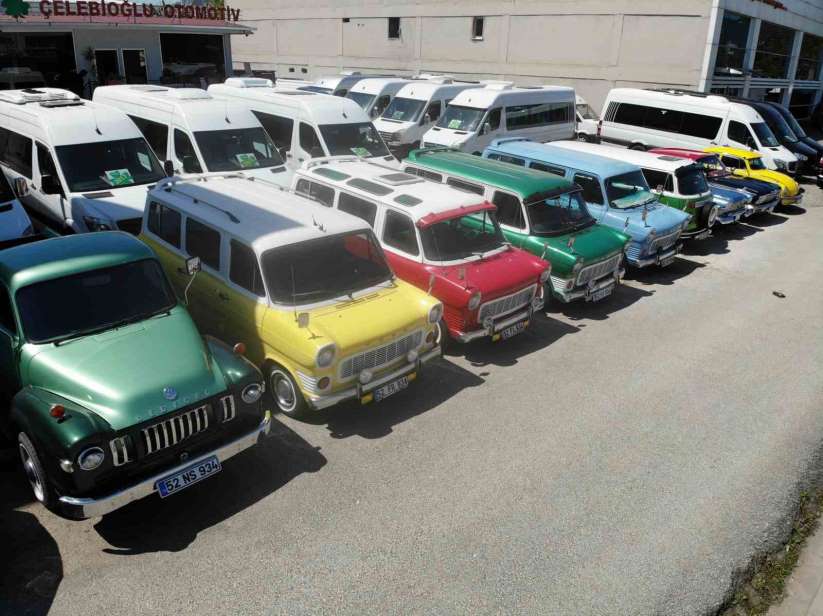 20 yıl önce minibüs satın aldı, klasik araç koleksiyoncusu oldu