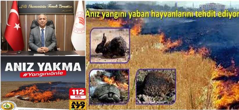 İl Müdürümüz İbrahim Sağlam Toprağa ve Çevreye Zarar Veren