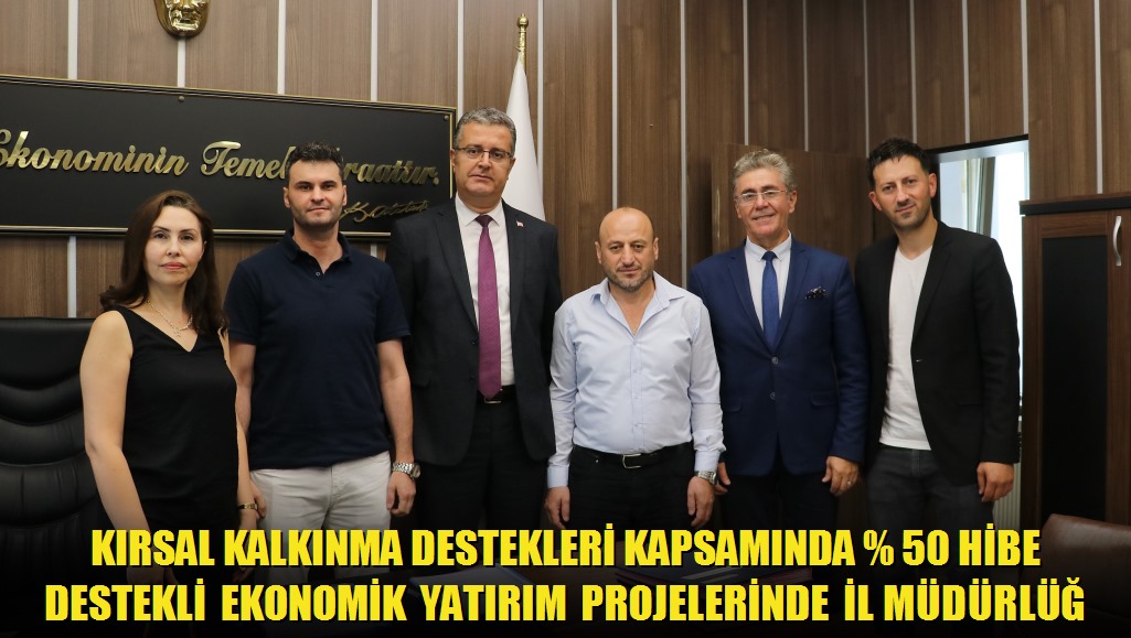 Kırsal Kalkınma Destekleri Kapsamında 50 Hibe Destekli Ekonomik Yatırım Projelerinde İl Müdürlüğümüz ile Yatırımcılarımız Arasında Hibe Sözleşmeler